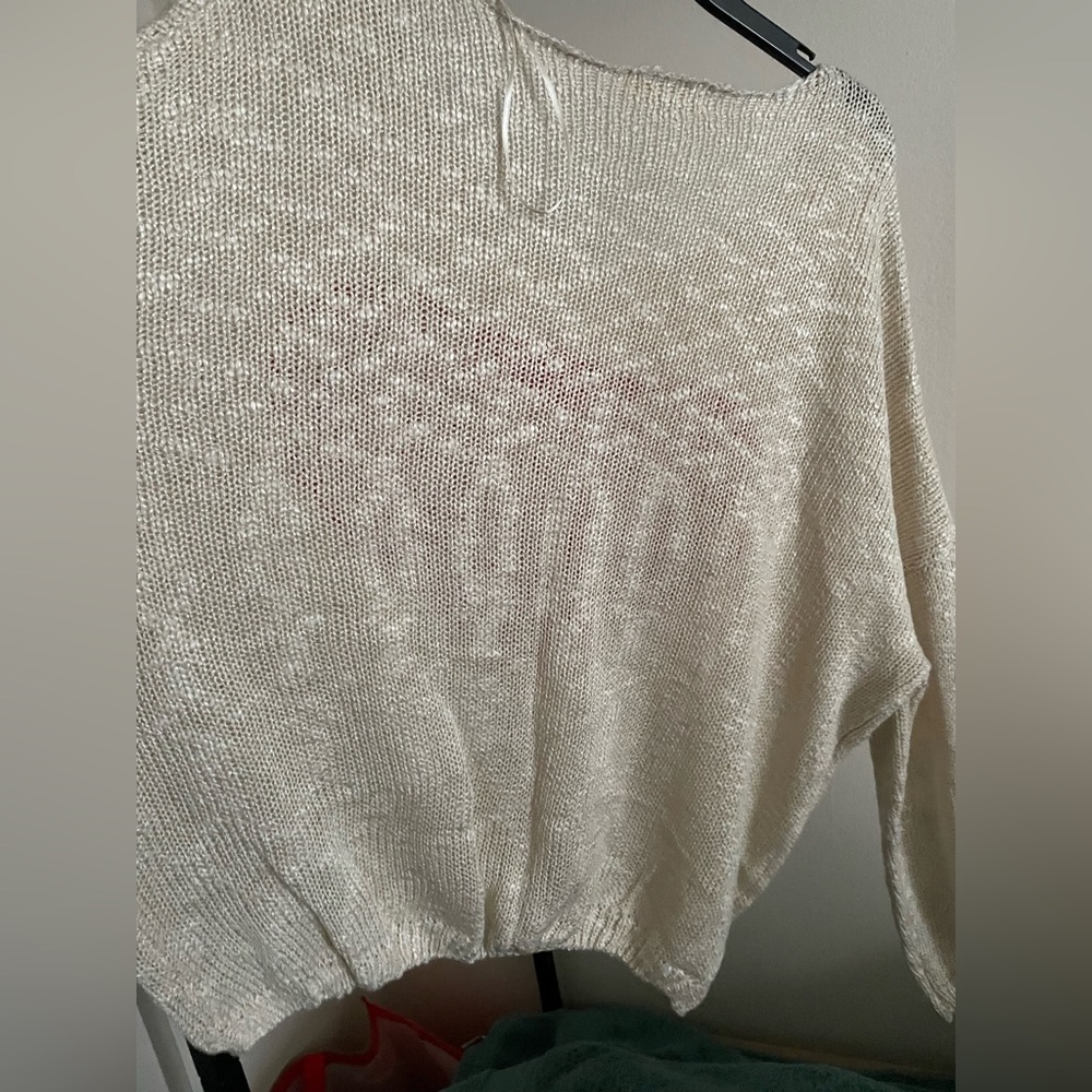 Stitch + Feather Big Heart Sweater - Picture 4 of 5